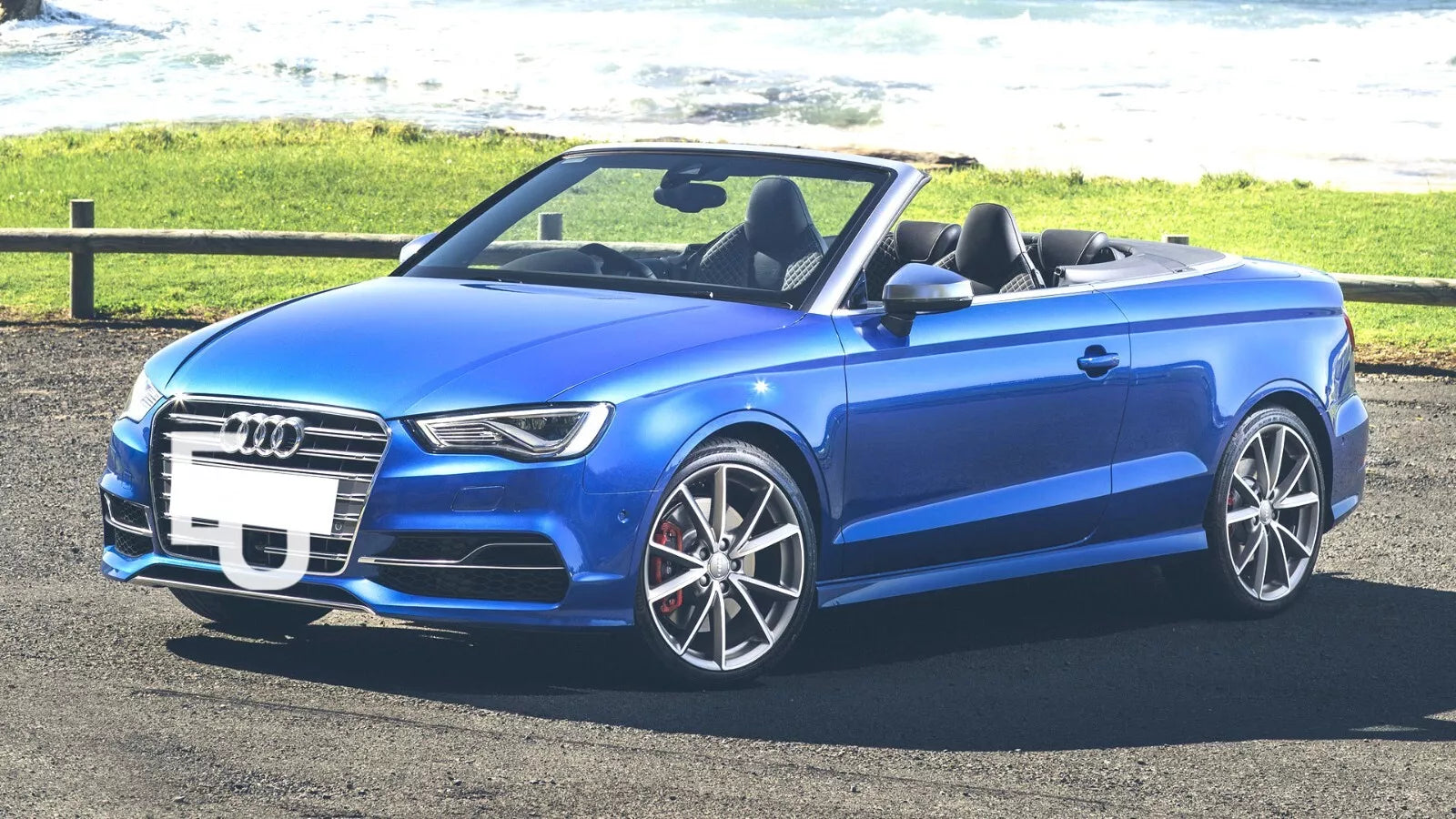 LEFT PASSENGER SIDE HEADLIGHT HEADLAMP CLEAR LENS COVER FOR AUDI A3 8V 2012-2015