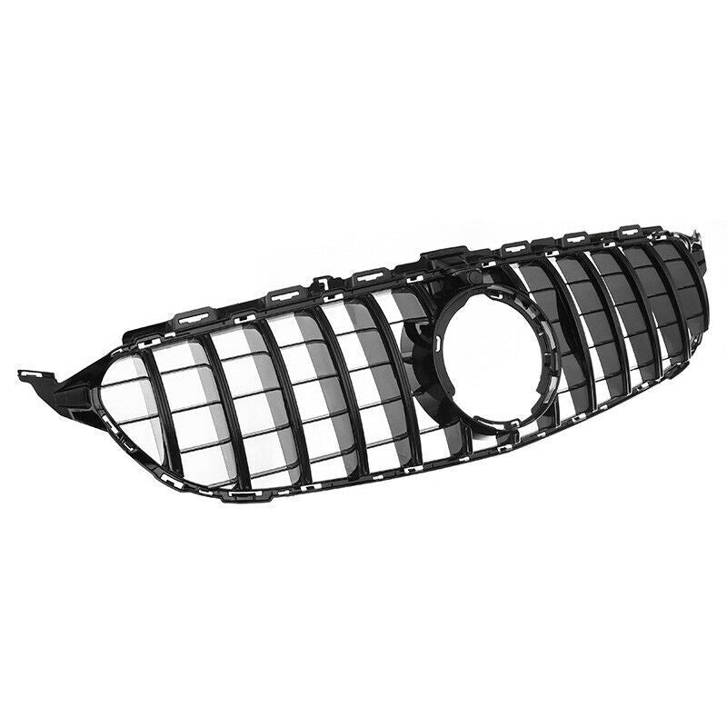 FOR MERCEDES C CLASS W205 C205 GRILLE GRILL PANAMERICANA GT GLOSS 2019+ FACELIFT