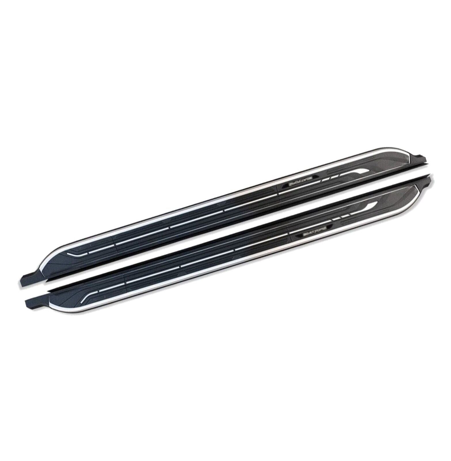 FOR KIA SPORTAGE 2023+ OEM STYLE ALUMINIUM PAIR RUNNING BOARDS SIDE STEPS BLACK