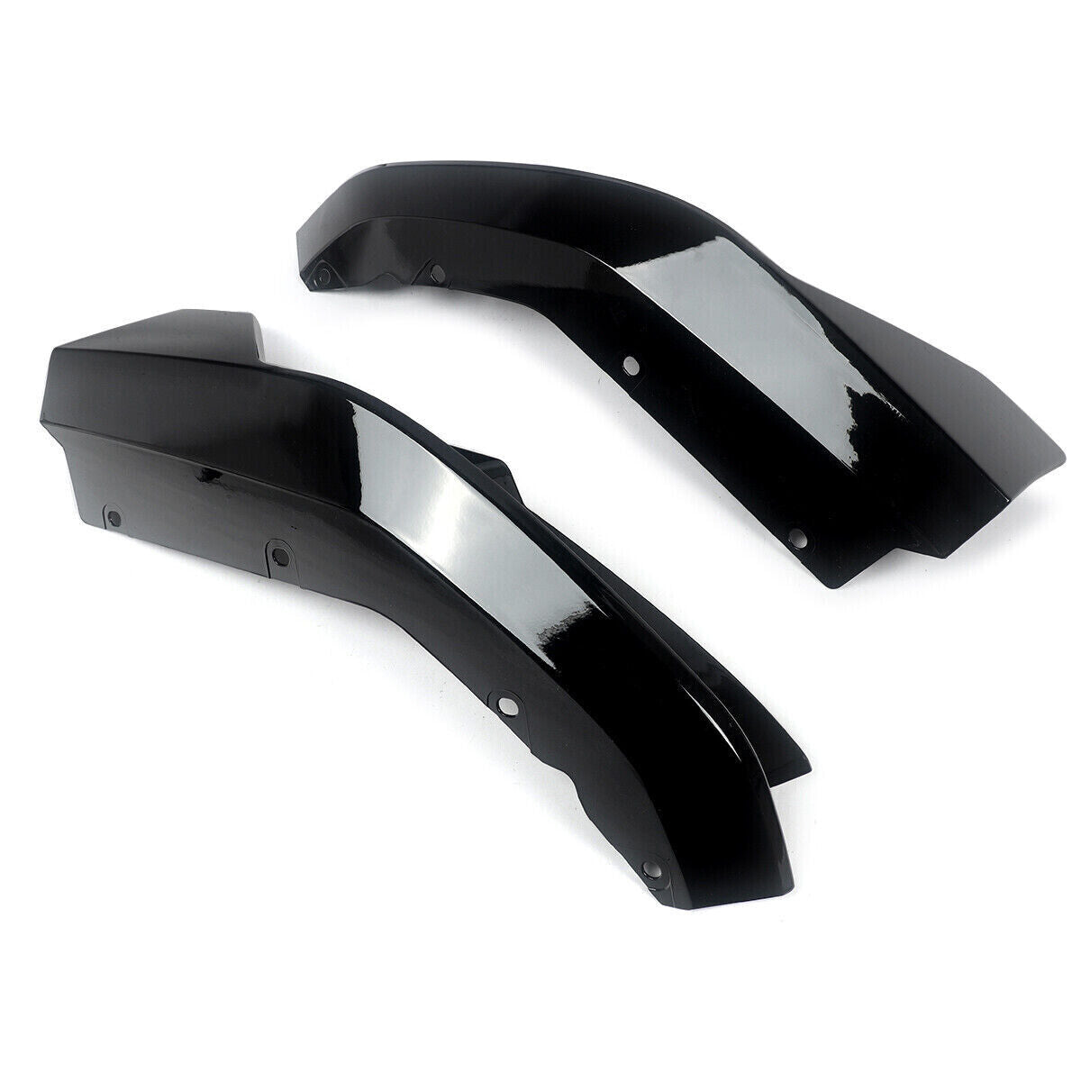 FOR BMW G82 G83 M4 G80 M3 REAR BUMPER SIDE DIFFUSER CORNER COVER LIP GLOSS BLACK