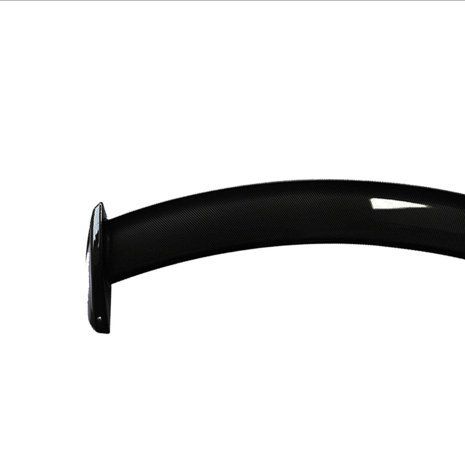 REAR BOOT ROOF SPOILER LIP FOR FORD FOCUS MK4 MK4.5 RS STYLE LOOK ST 2019+ BLACK