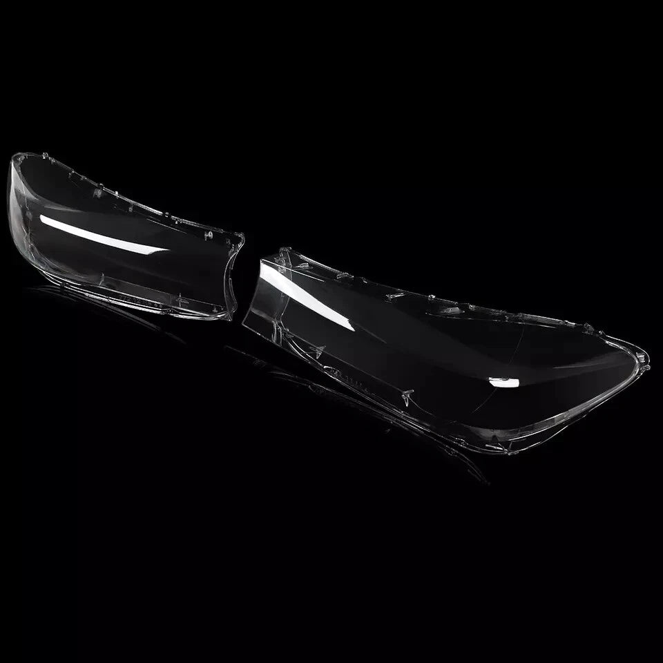 FOR BMW 7 SERIES G11 G12 2015-2019 HEADLIGHT LENS HEADLAMP COVER LEFT RIGHT PAIR