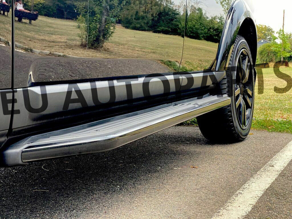 Range Rover Evoque Running Boards Side Steps Black/Silver Range Rover Evoque Running Boards Side Steps Black/Silver