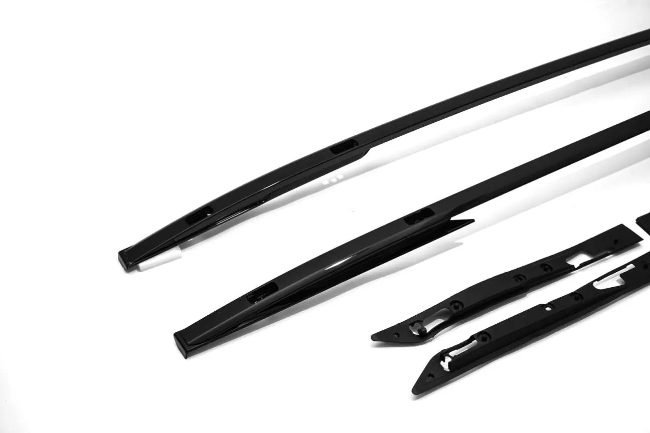 FOR RANGE ROVER EVOQUE 2011+ L538 BLACK ALUMINIUM ROOF RAILS RACK BARS OEM FIT