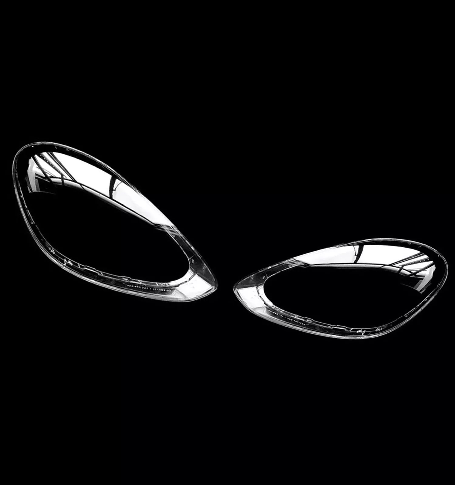 LEFT RIGHT SIDE PAIR HEADLIGHT LENS COVER LAMP FOR PORSCHE PANAMERA 971 2016-22
