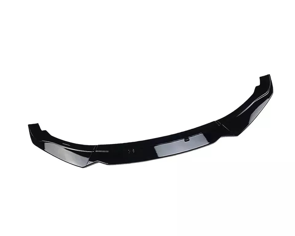 FOR BMW 1 SERIES F20 F21 LCI FRONT SPLITTER LIP STANDARD GLOSS BLACK 2015-19