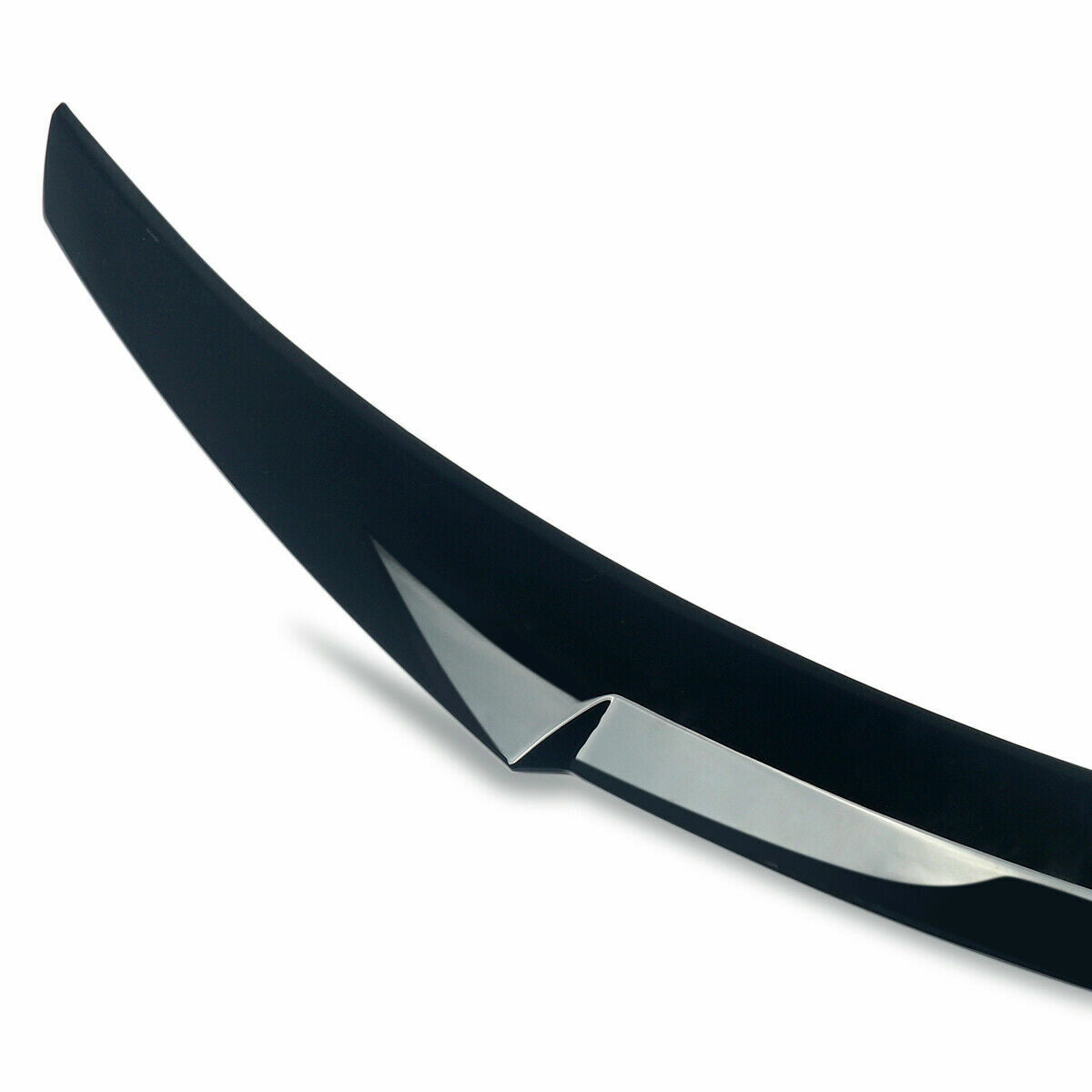 FOR BMW 2 SERIES F22 COUPE F87 M4 STYLE GLOSS BLACK REAR BOOT TRUNK LIP SPOILER