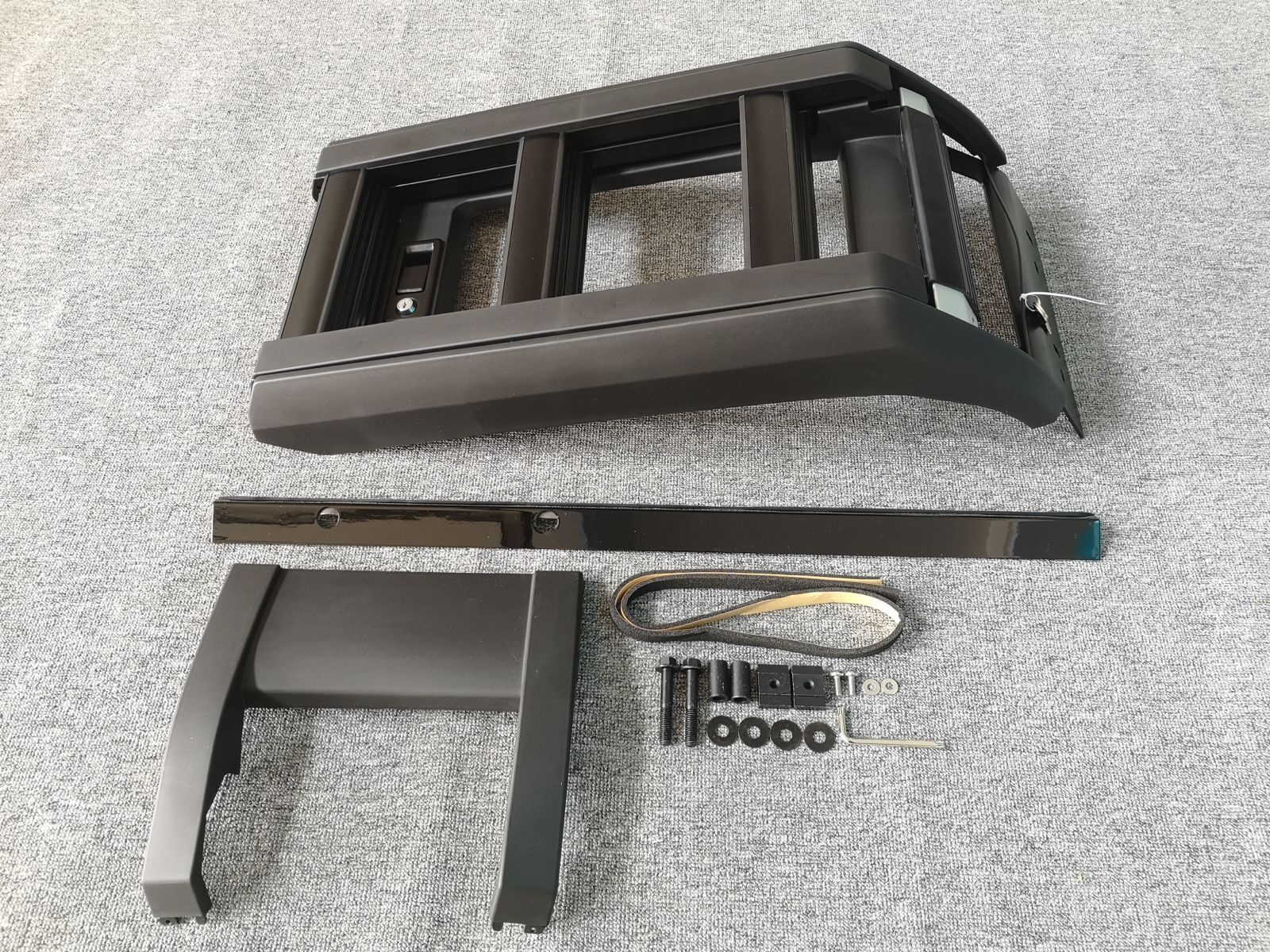 FOR LAND ROVER DEFENDER L663 TELESCOPIC SIDE LADDER DEPLOYABLE ROOF BL