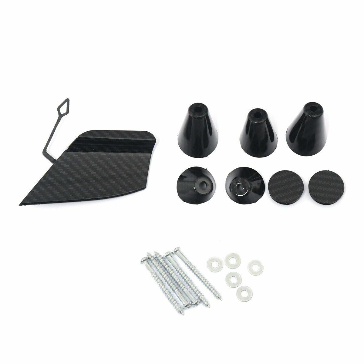 FOR BMW G30 5 SERIES M5 STYLE REAR DIFFUSER BUMPER 3D CARBON LOOK
