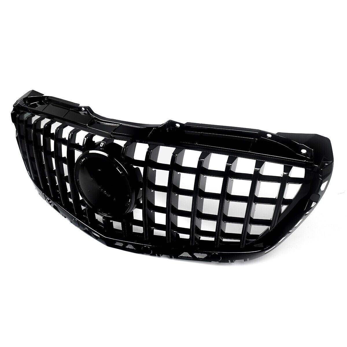 FOR MERCEDES SPRINTER W906 14-18 PANAMERICANA GT GTR GRILLE GRILL FACELIFT BLACK
