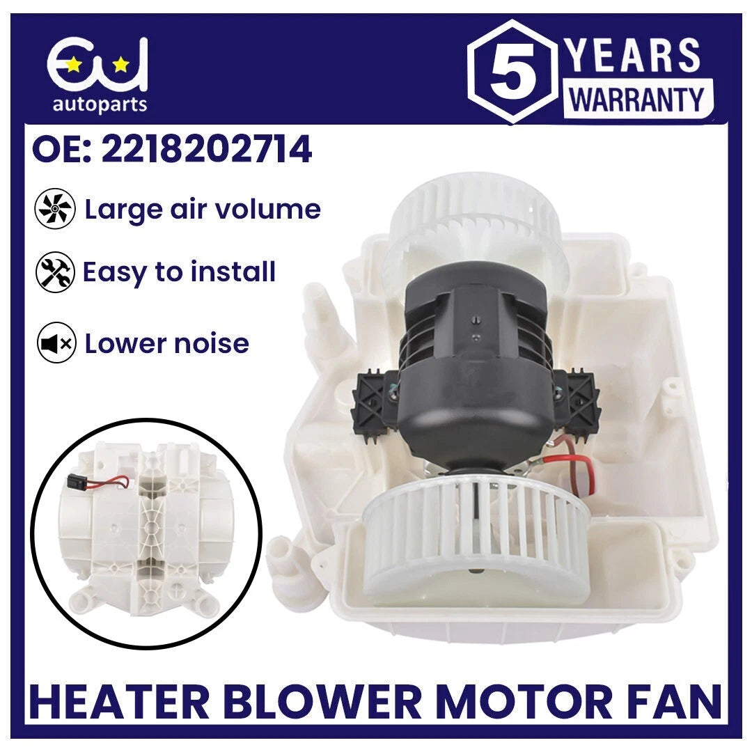 HEATER BLOWER MOTOR FAN FOR MERCEDES S-CLASS W221 C216 A2218202714 A2218200514