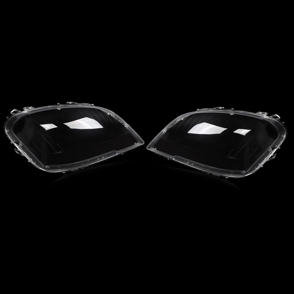 FRONT HEADLIGHT CLEAR LENS COVER FOR MERCEDES BENZ W164 ML-CLASS ML350 2009-2011