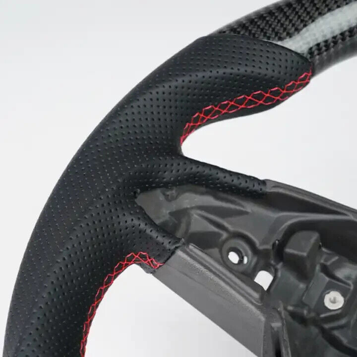 REAL CARBON FIBER STEERING WHEEL FOR MERCEDES AMG W176 W205 W204 W212 C217 C63