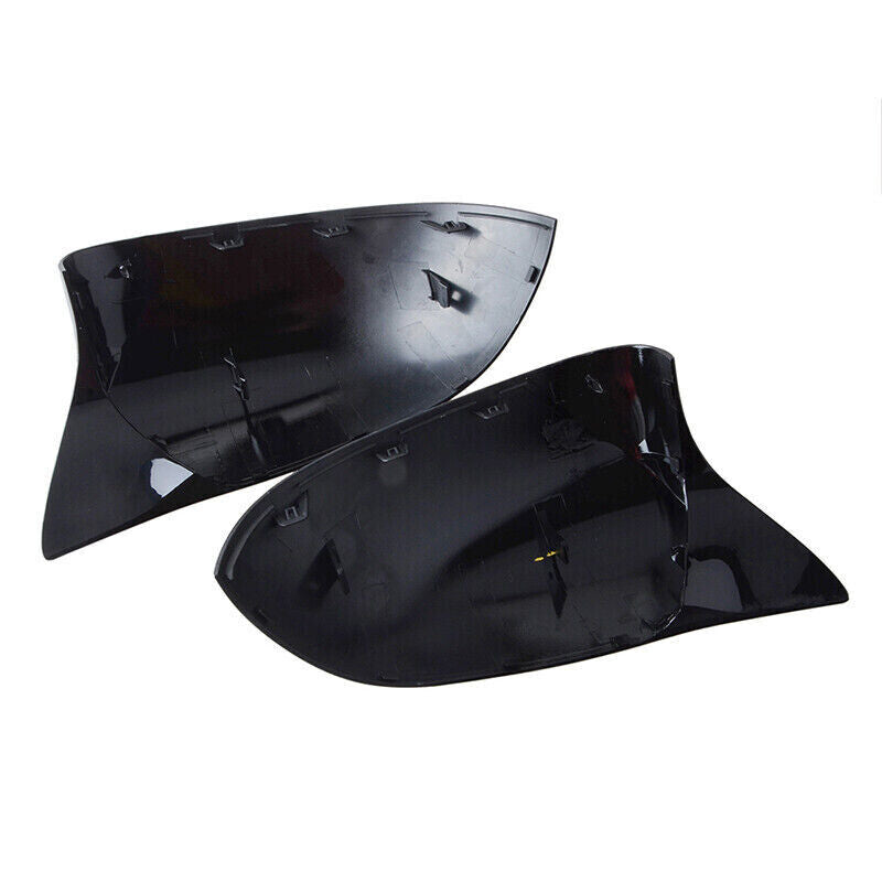 FOR BMW X3 F25 X5 F15 X6 F16 14-18 GLOSS BLACK WING MIRROR COVER CAPS M SPORT