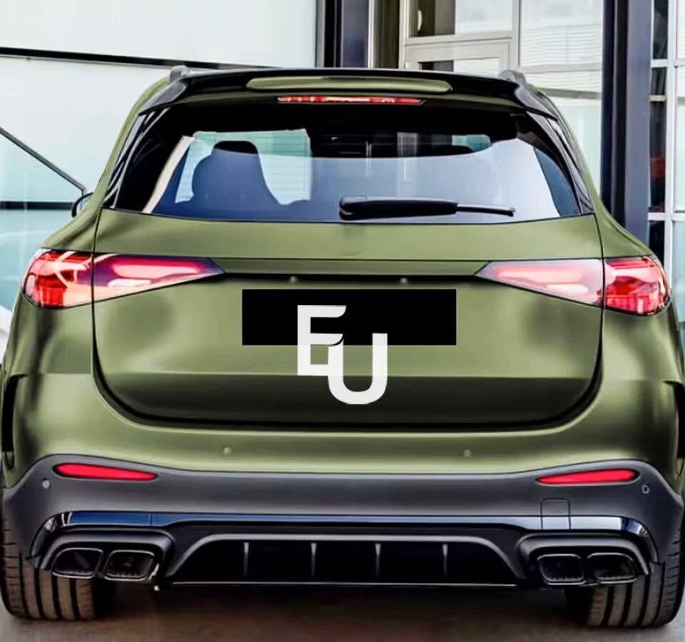 FOR MERCEDES BENZ GLC CLASS X254 REAR ROOF SPOILER WING LIP GLOSS BLACK 23-2024