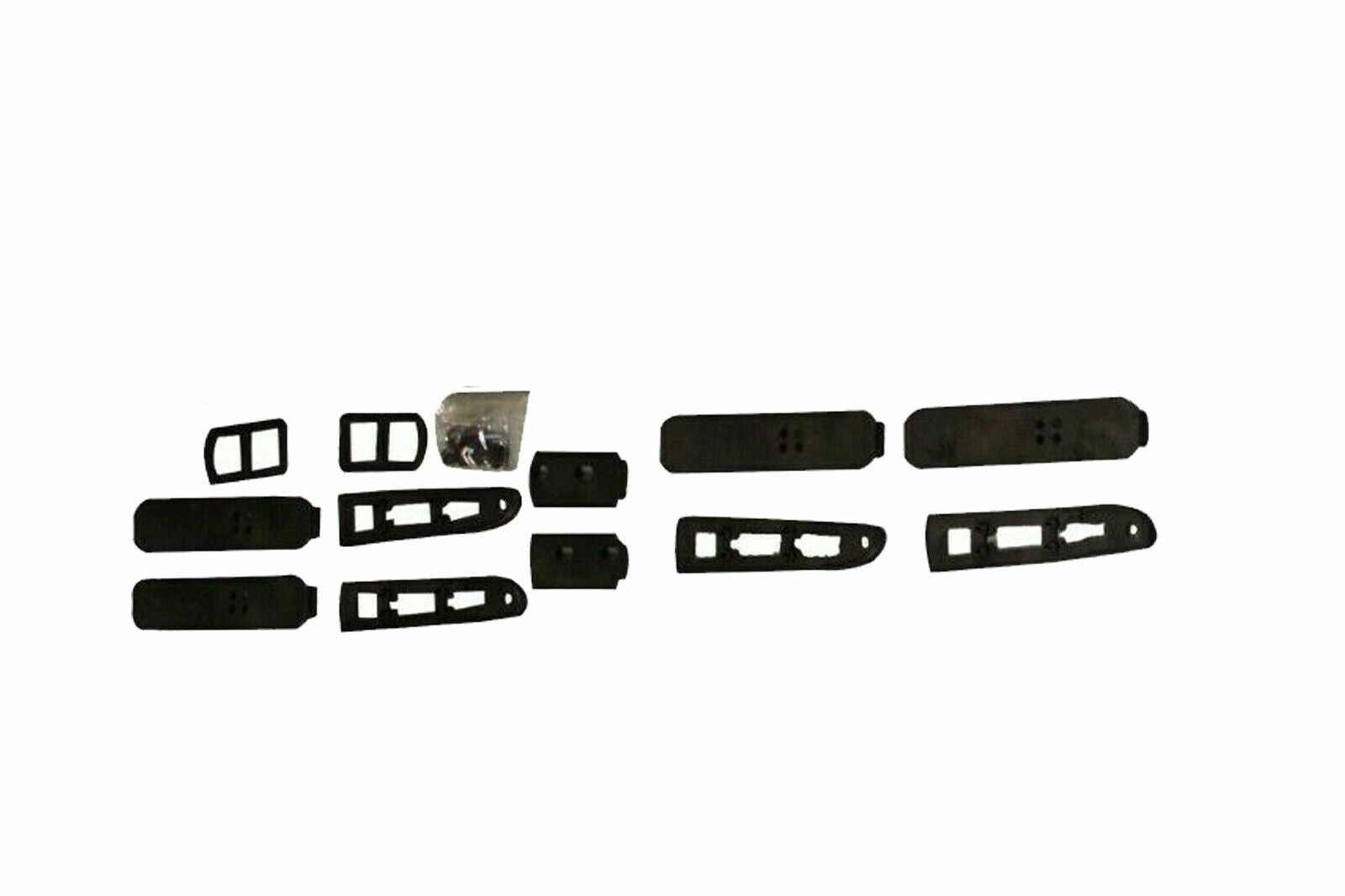 FOR PEUGEOT RIFTER SWB ROOF RACK RAILS ANODISED BLACK 2019-ON OEM QUALITY
