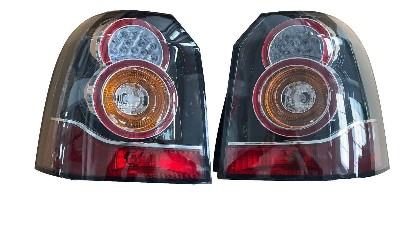 UPGRADE BLACK REAR LED TAIL LIGHT LAMP FOR LAND ROVER FREELANDER 2 L359 2006-14