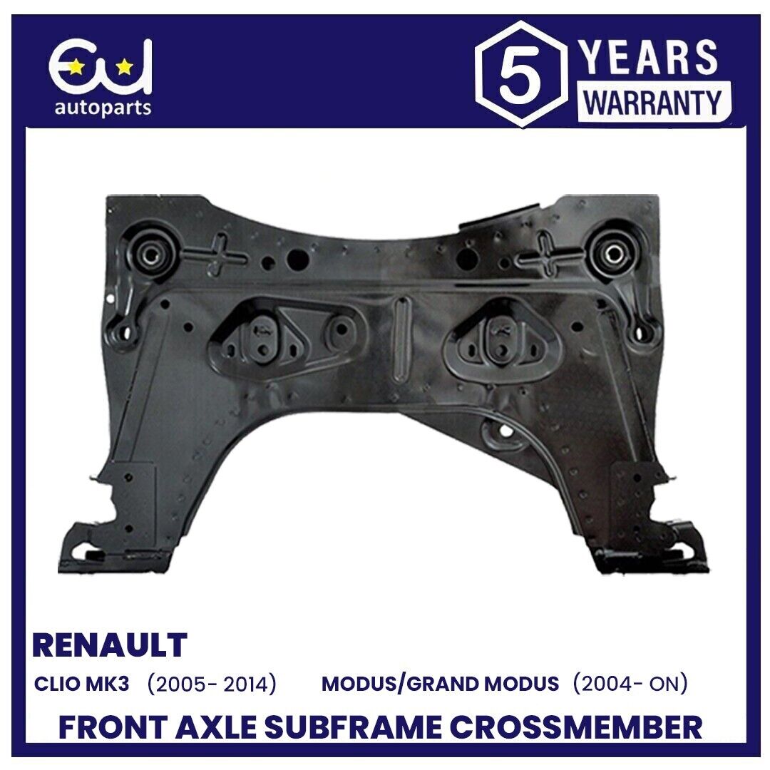 NEW FRONT COMPLETE SUBFRAME & RADIATOR SUPPORT BAR FOR RENAULT CLIO MK3 MODUS