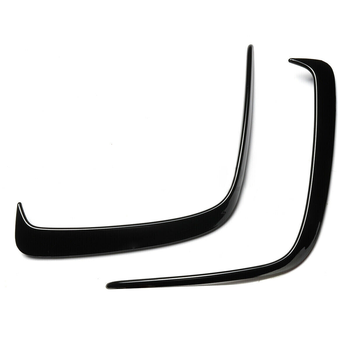 FOR MERCEDES A CLASS W176 A180 AMG SIDE VENT A45 REAR BUMPER FLICKS CANARD GLOSS