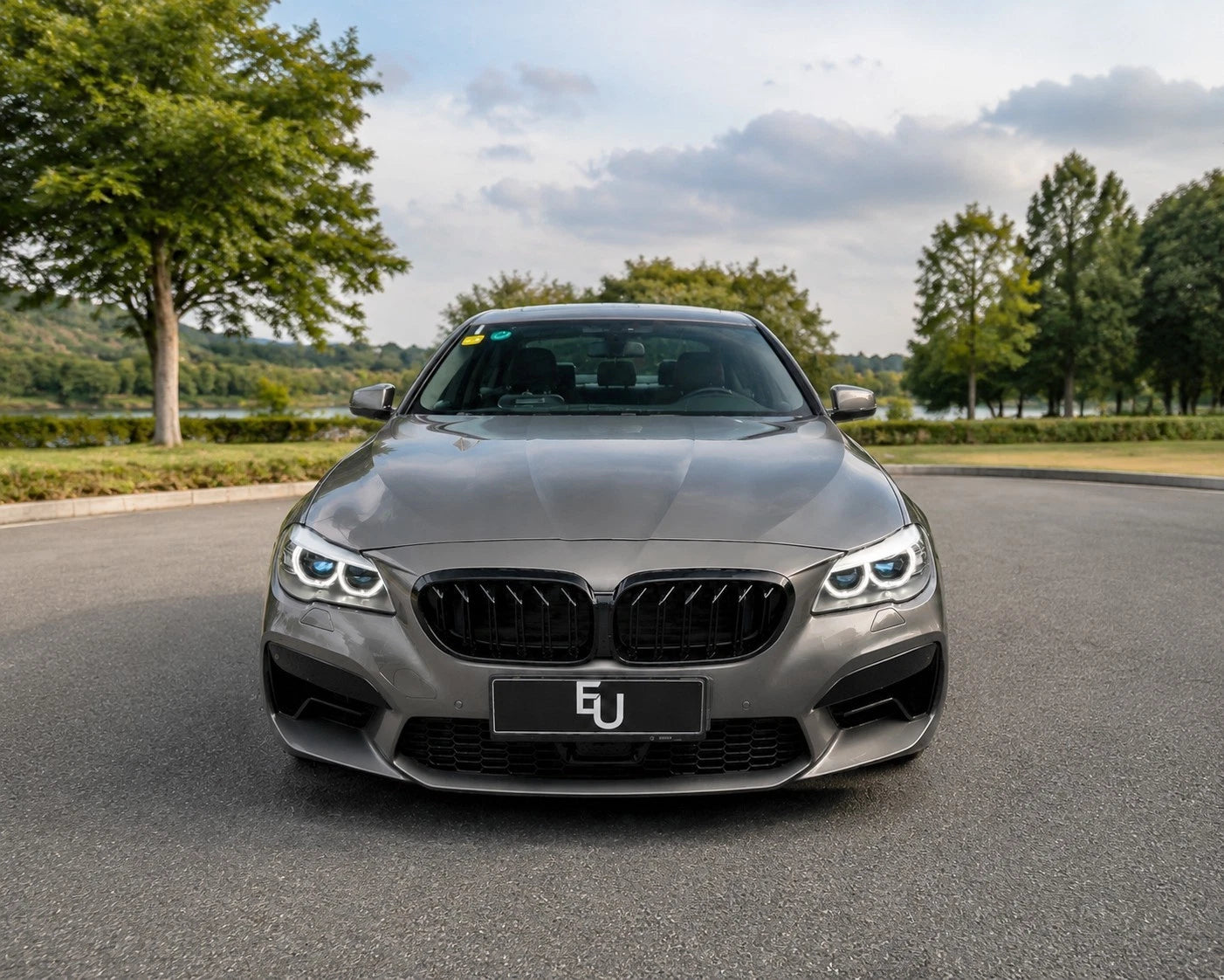 UPGRADE F90 M5 CONVERSION FRONT BUMPER BODY KIT FOR BMW 5 SERIES F10 F11 2010-17