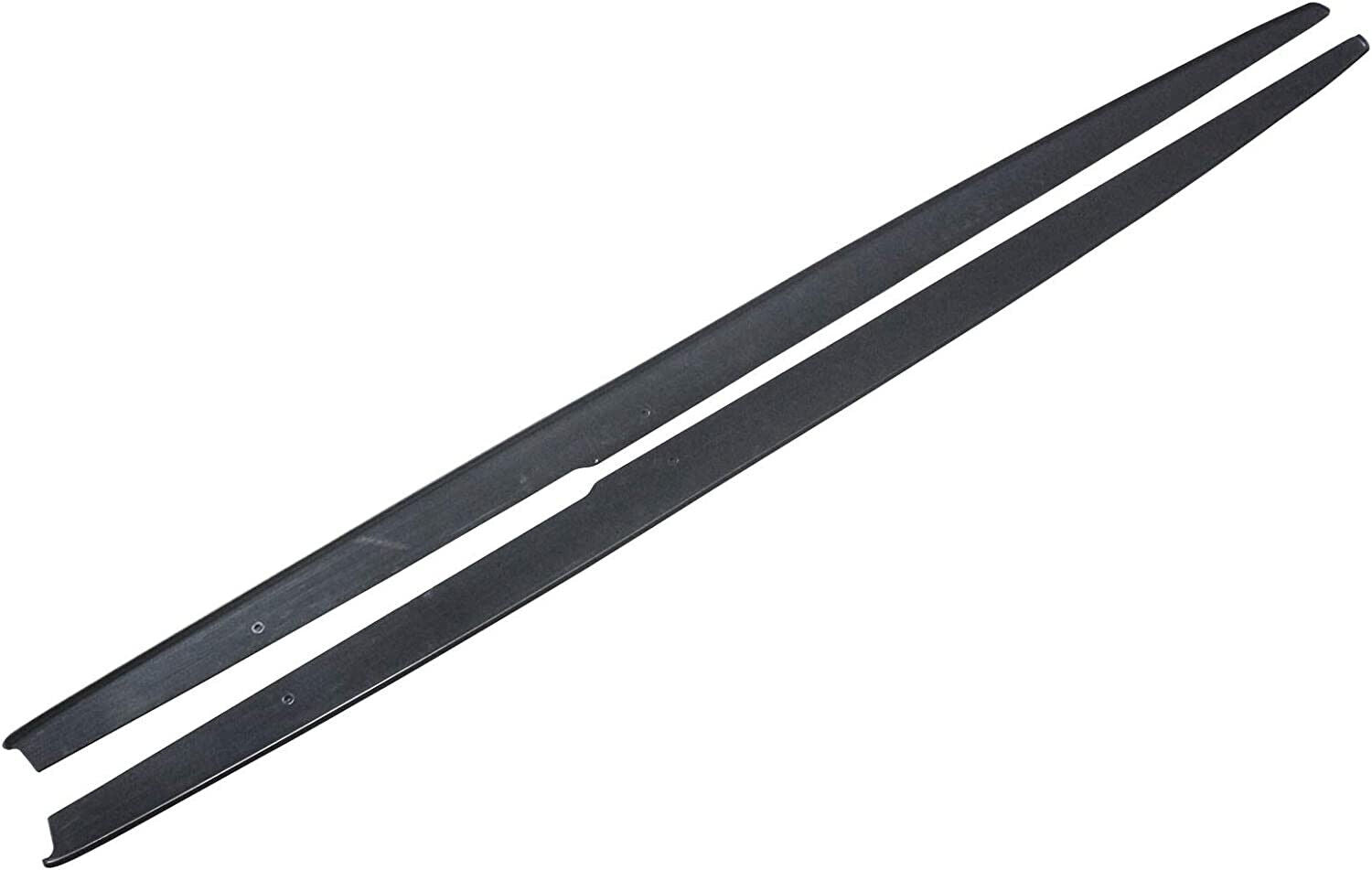 FOR BMW 5 SERIES F10 F11 M PERFORMANCE MATTE SIDE SKIRT EXTENSION BLADES 10-16
