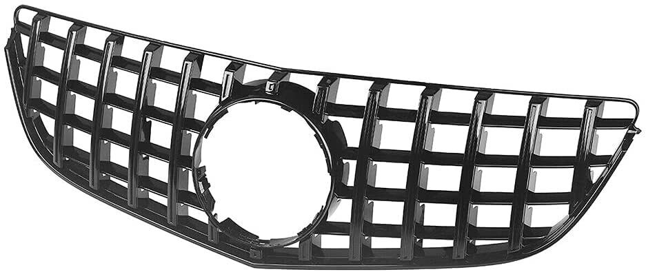 FOR MERCEDES E CLASS C207 W207 A207 FACELIFT PANAMERICANA GT GRILLE GRILL BLACK
