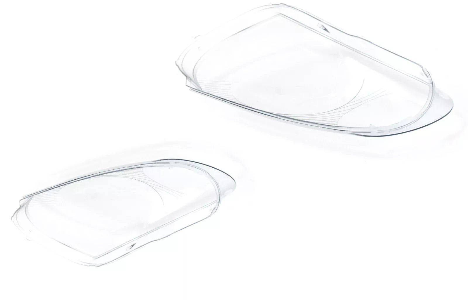 LEFT RIGHT SIDE PAIR HEADLIGHT LENS COVER LAMP FOR GOLF MK5 JETTA A5 2004-2009