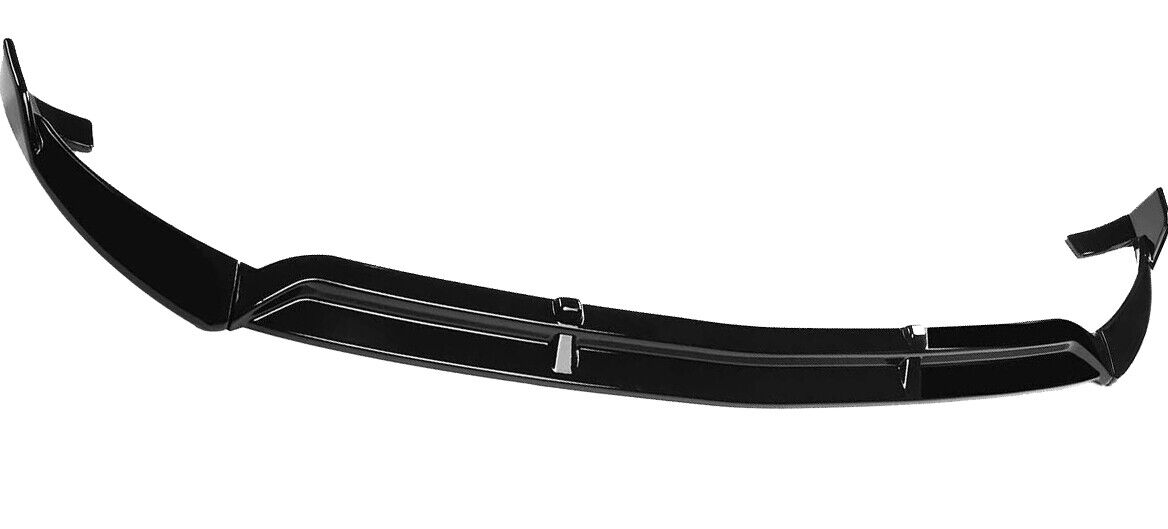 FOR MERCEDES GLC X253 W253 C253 FRONT SPLITTER LIP B STYLE GLOSS BLACK 2015-19