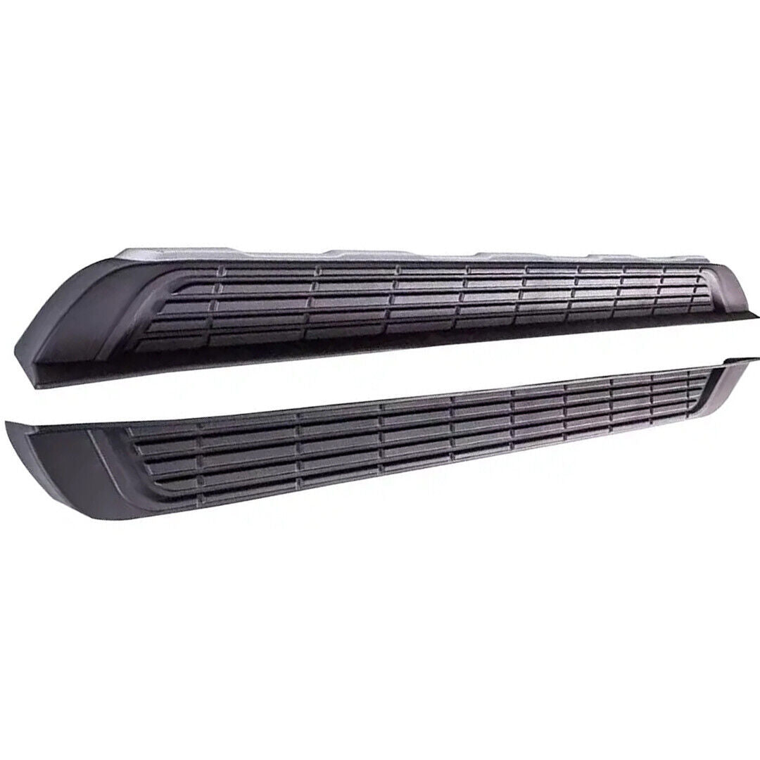 SIDE STEPS RUNNING BOARDS PAIR 100% OEM STYLE SILVER FOR VW AMAROK 2010 ONWARD