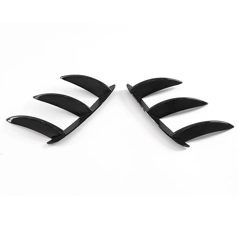 FOR MERCEDES BENZ A CLASS W176 A200 A250 A45 REAR BUMPER SPLITTER CANARD TRIM