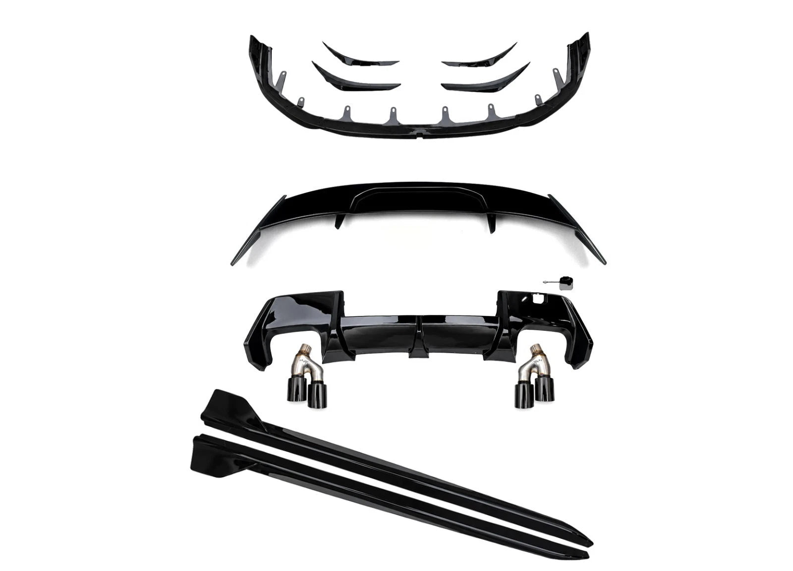 FOR BMW 2 SERIES F70 M SPORT BODYKIT BODY KIT FRONT SPLITTER REAR DIFFUSER SKIRT