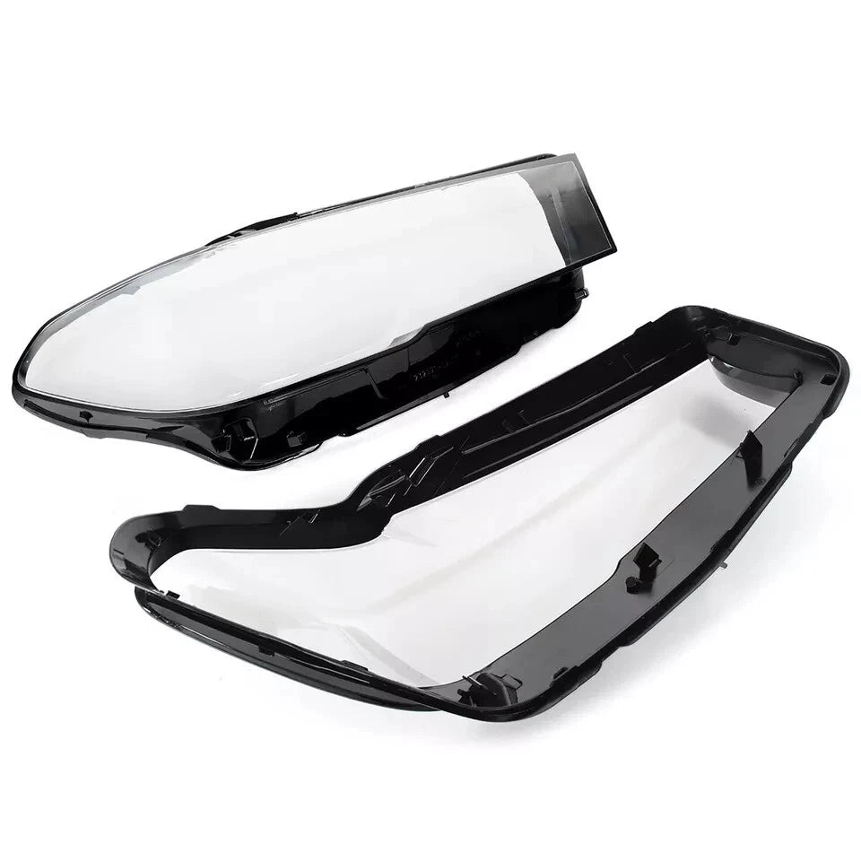 FOR BMW G30 5 SERIES PAIR RIGHT LEFT FRONT HEADLIGHT HEADLAMP LENS COVER 2020-24