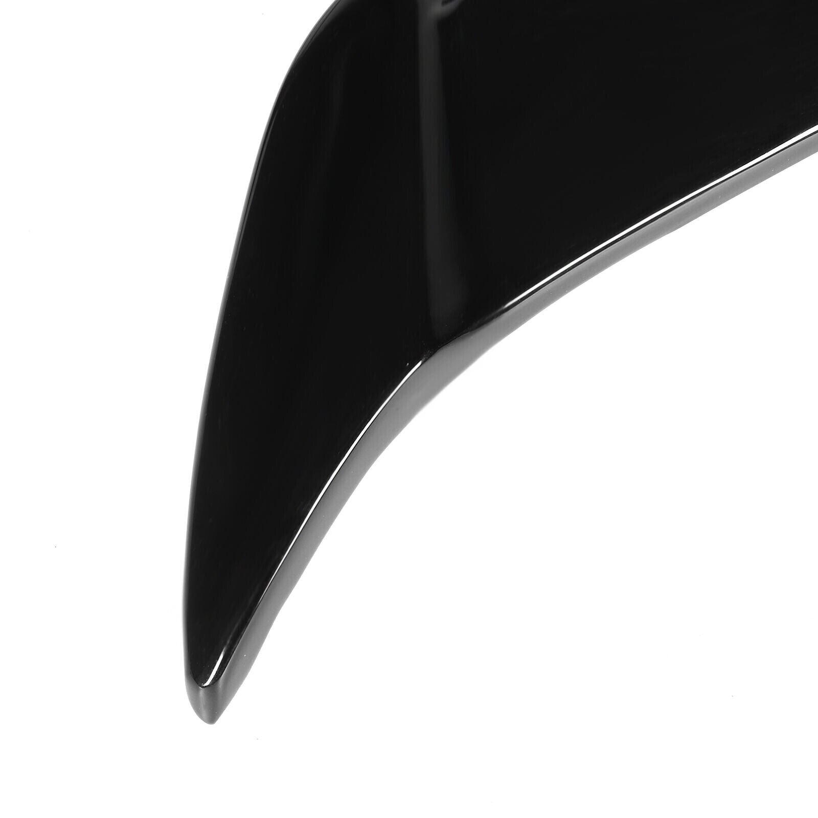 REAR ROOF SPOILER TRUNK WING TRIM FOR TOYOTA C-HR CHR 2016-2022 GLOSS BLACK
