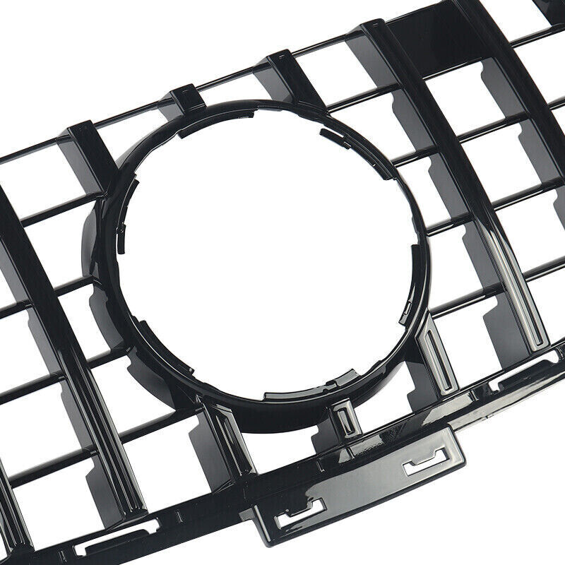 FOR MERCEDES M CLASS W166 ML AMG PANAMERICANA GLOSS GT STYLE GRILLE 15-2019 LCI