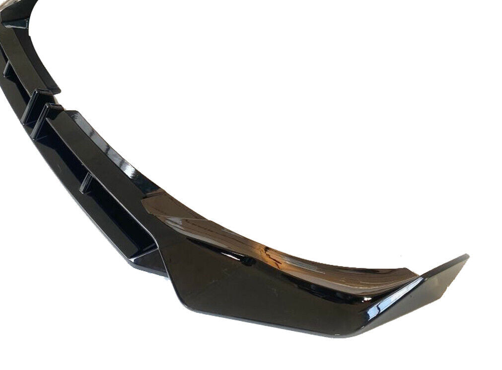 FRONT SPLITTER LIP FOR BMW X3 G01 X4 G02 X3M X4M LOOK FACELIFT GLOSS BLACK 21+