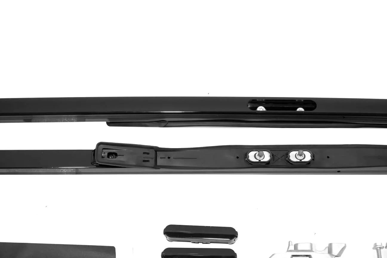 FOR LAND ROVER DISCOVERY 5 L462 ROOF RAILS RACK CROSS BARS KIT BLACK LOCKABLE