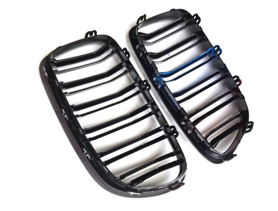 FOR BMW 5 SERIES F10 F11 FRONT M COLOR GLOSS M5 STYLE KIDNEY GRILLE GRILL 10-16