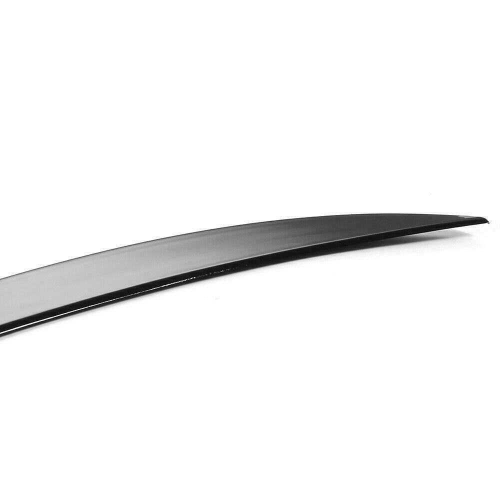 FOR BMW 3 SERIES F30 F80 REAR BOOT SPOILER MP STYLE LIP GLOSS BLACK 100% OEM FIT