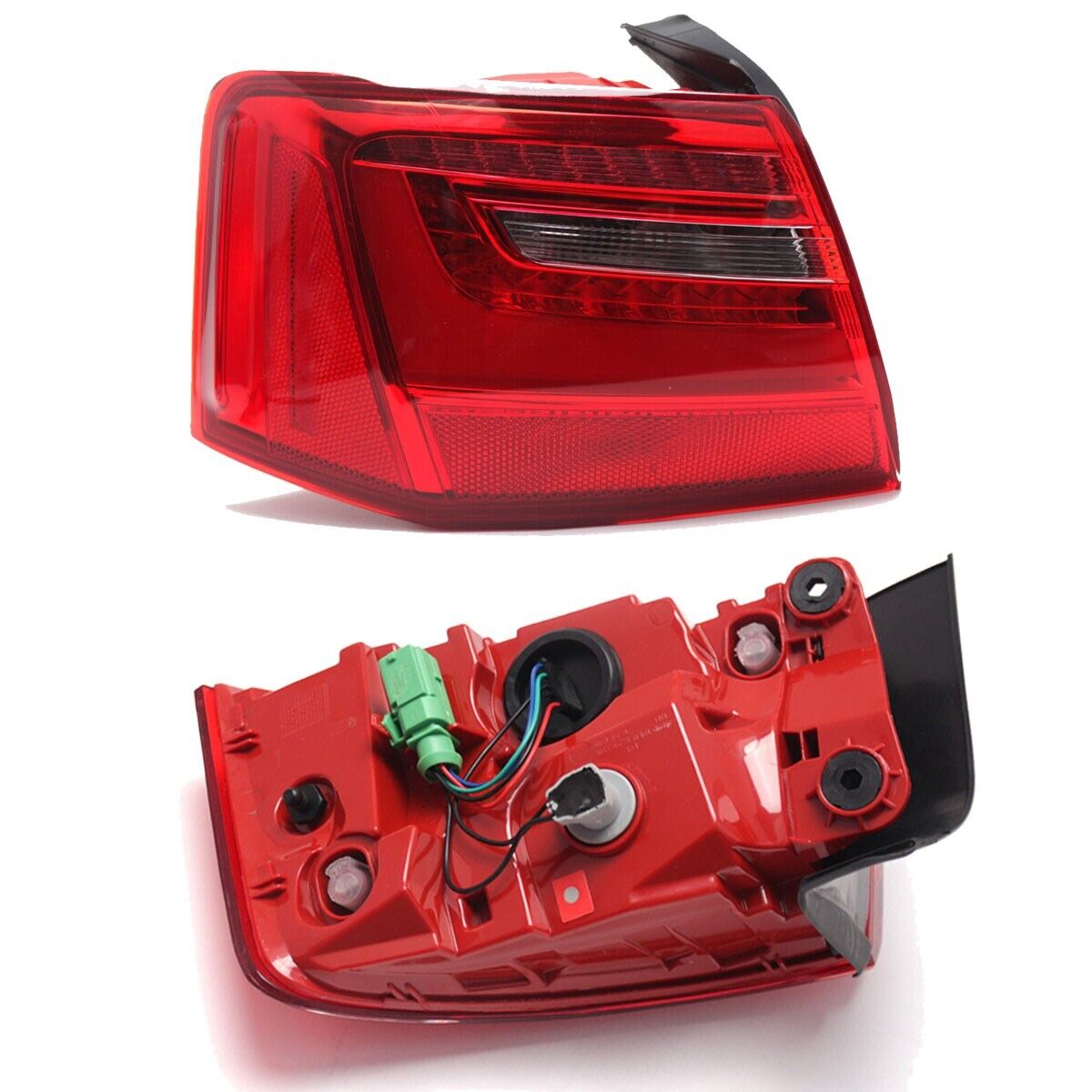 LEFT SIDE N/S LED REAR OUTER TAIL LIGHT LAMP FOR AUDI A6 S6 C7 SALOON 2012-2015