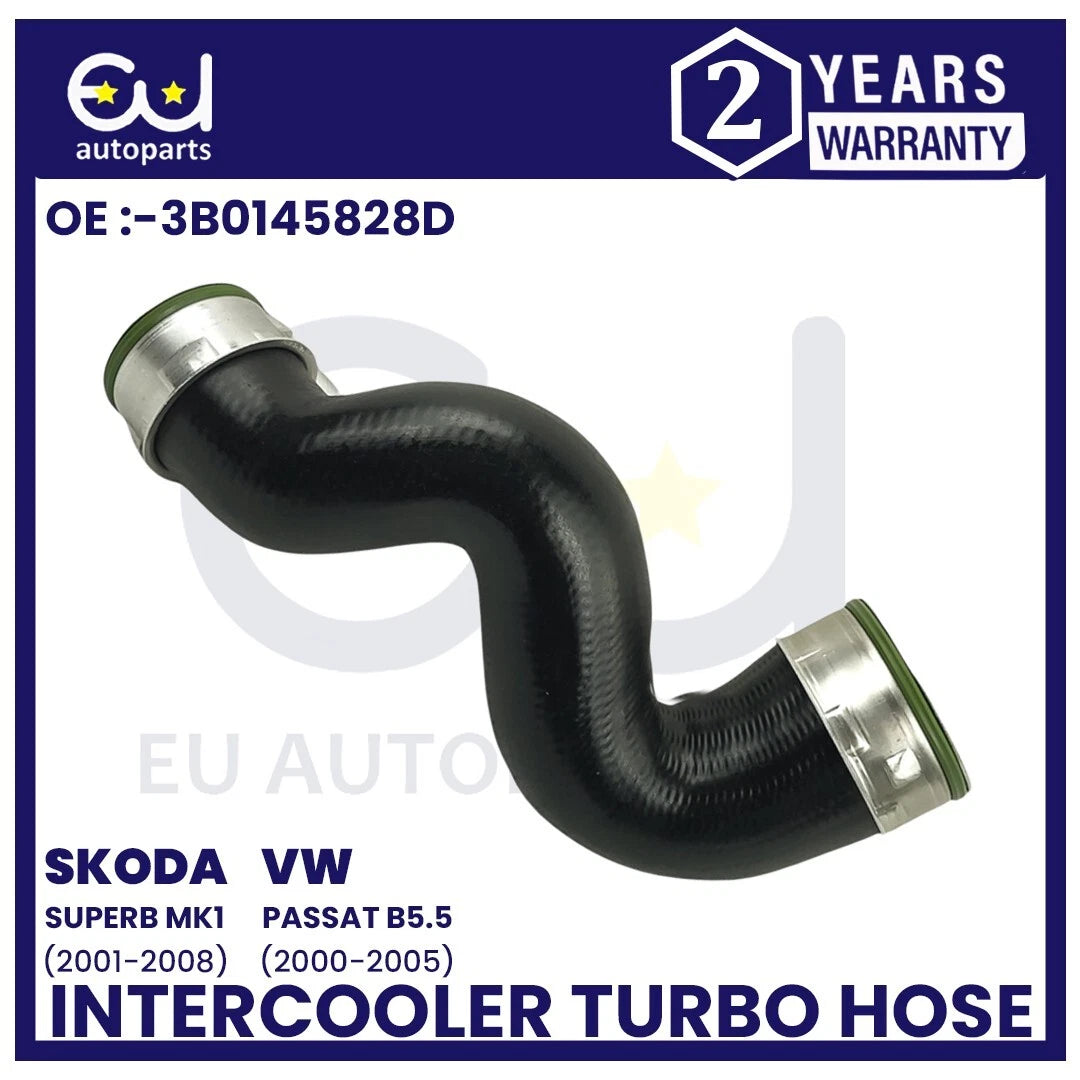 TURBO INTERCOOLER HOSE PIPE FOR VW PASSAT SKODA SUPERB 1.9 TDi 3B0145828D