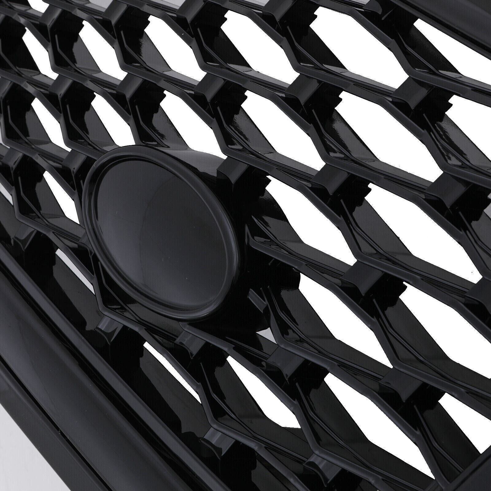 FOR LAND ROVER RANGE ROVER SPORT L320 GLOSS BLACK FRONT GRILLE GRILL VENTS 10-13