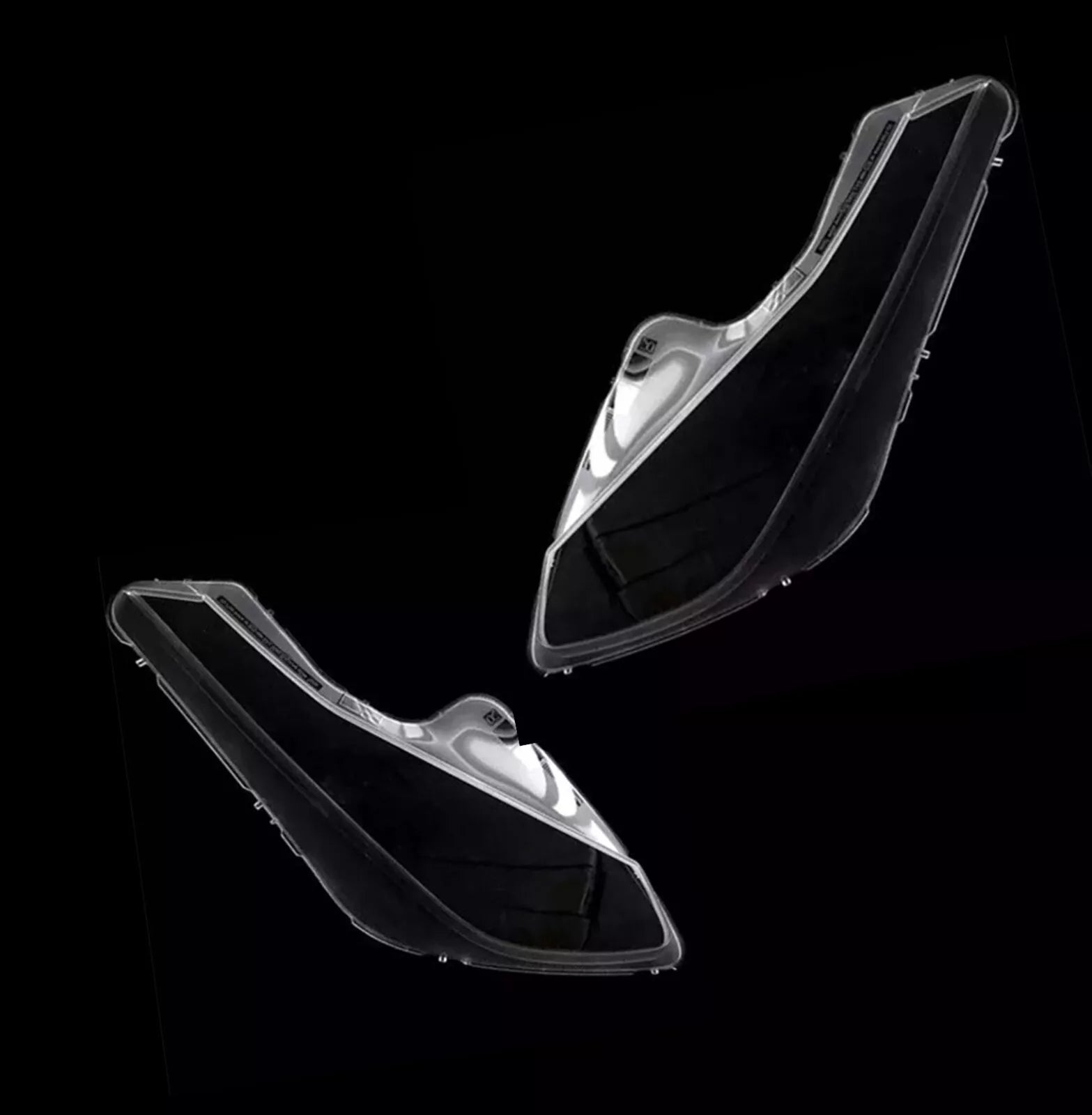 FOR FERRARI 488 HEADLIGHT HEADLAMP LENS COVER LEFT RIGHT SIDE PAIR 2015-2020