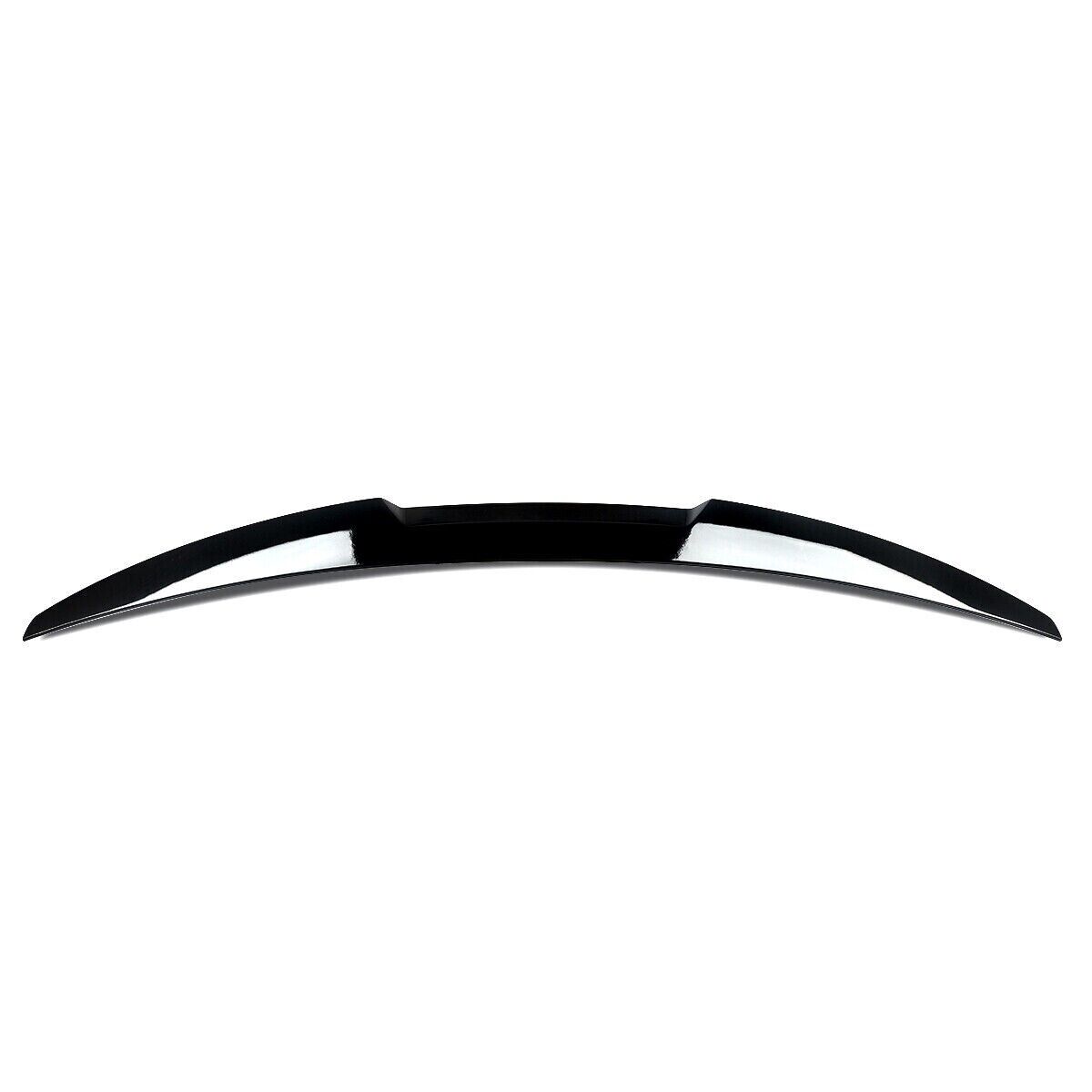 BMW 4 Series G22 Coupe M4 V-Style Gloss Black Boot Lip Trunk Spoiler –UK Fitment