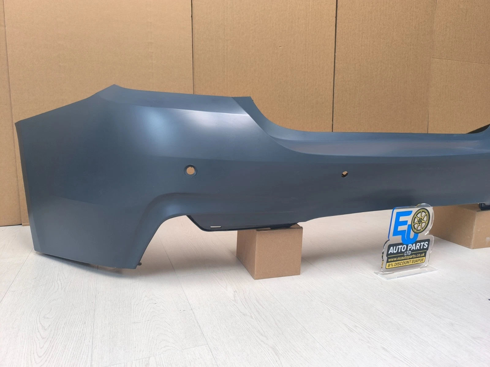 FOR BMW 4 SERIES F36 GRAN COUPE 2014-2020 M-SPORT REAR BUMPER WITH PDC HOLES