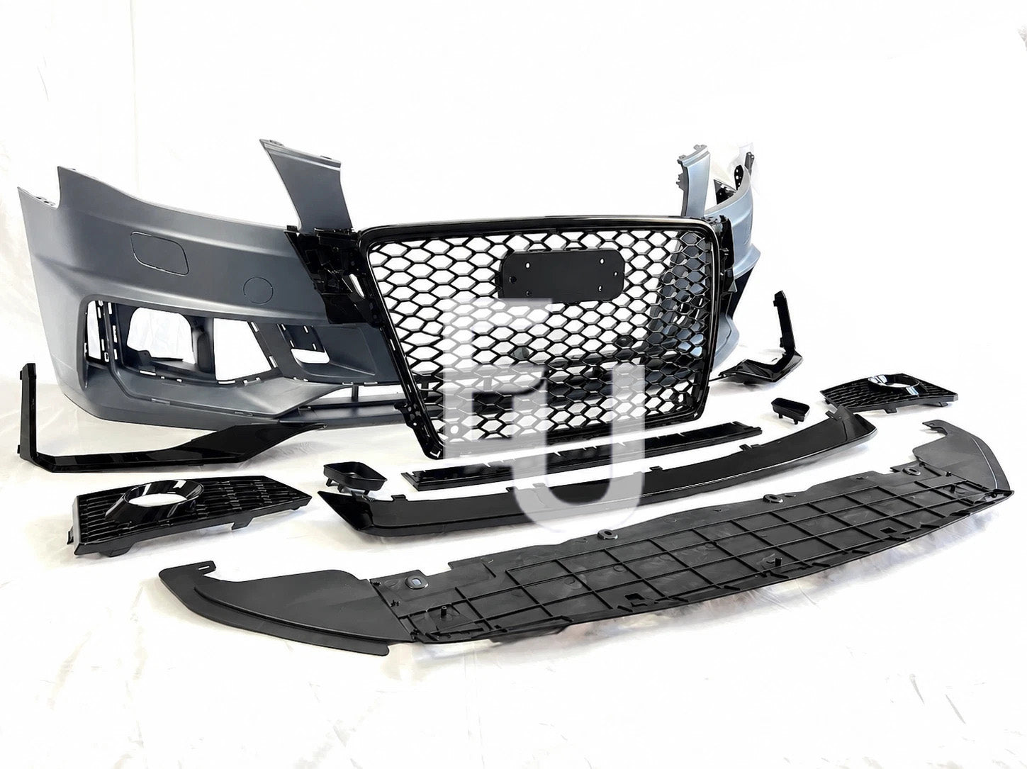 RS4 STYLE FRONT BUMPER CONVERSION KIT FOR AUDI A4 S4 B8 2008-2012 PRE FACELIFT