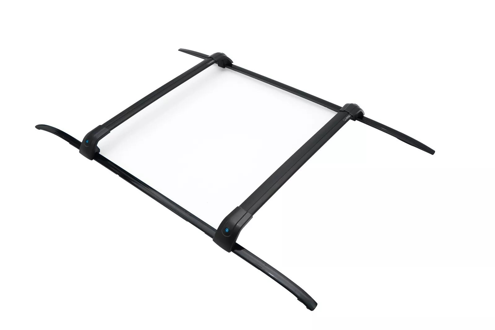 FOR RANGE ROVER SPORT L494 ROOF RAILS AND CROSS BARS GLOSS BLACK 100% OEM FIT