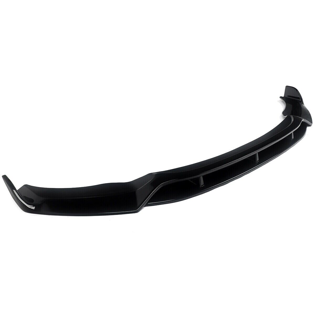 FOR BMW X3 F25 X4 F26 M SPORT FRONT LIP SPLITTER GLOSS BLACK 2014-2017