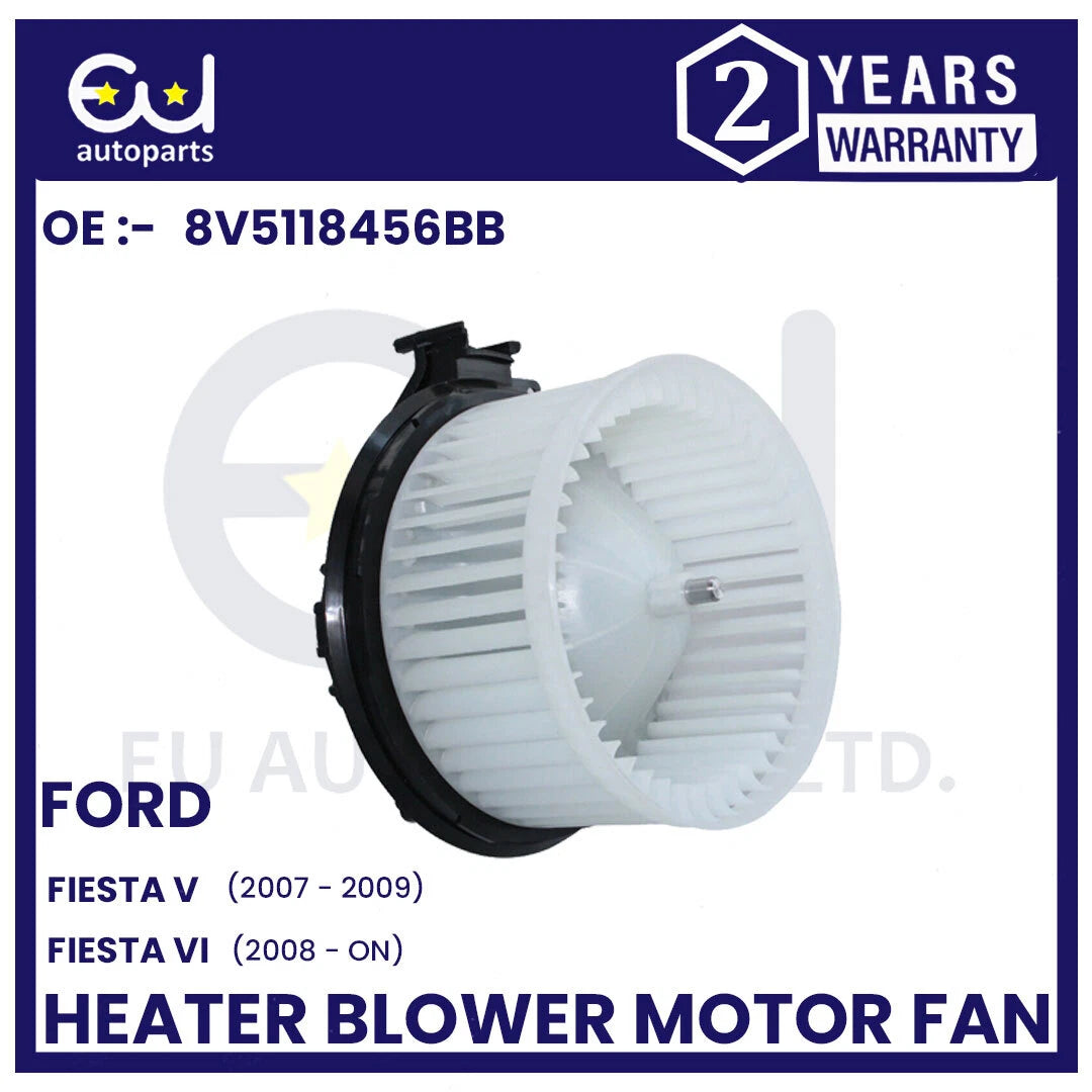 FOR FORD FIESTA MK6 VI HEATER BLOWER MOTOR FAN 2008-2023 1791860 OEM QUALITY RHD