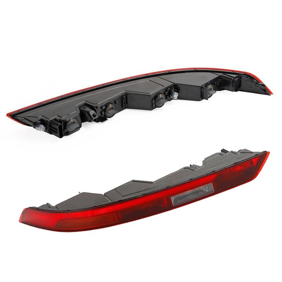 PAIR REAR BUMPER LOWER TAIL LIGHT BRAKE STOP LAMP FOR AUDI Q5 80A 2017-ON