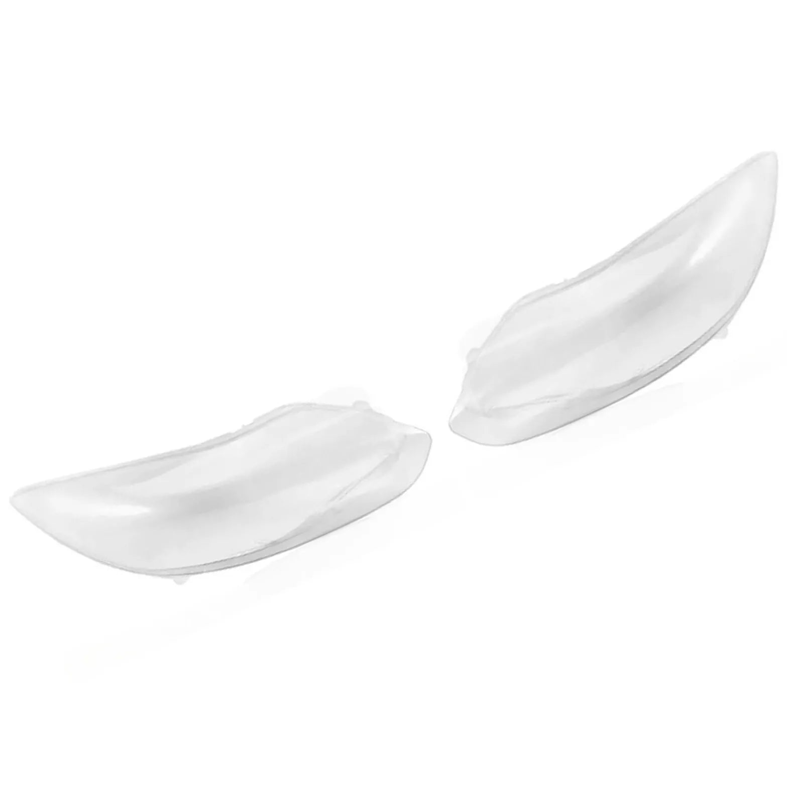 FRONT HEADLIGHT LAMP LENS COVER LEFT RIGHT SIDE PAIR FOR FORD FOCUS MK3 2011-13